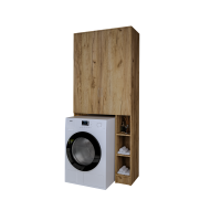 Dulap MS 2U Polite, 85x35X199 cm