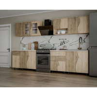Bucatarie Paula S 2.6M, 260x60x200cm
