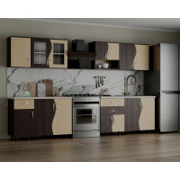 Bucatarie Paula S 2.6M, 260x60x200cm
