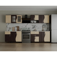 Bucatarie Paula S 2.6M, 260x60x200cm