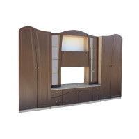 Living Nicole 316x51x224cm Sonoma+Fino Bronze