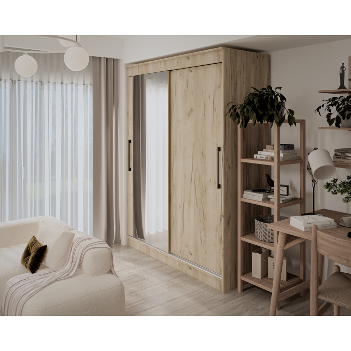 Dulap UC MP2, 150x60x200cm, Stejar K002