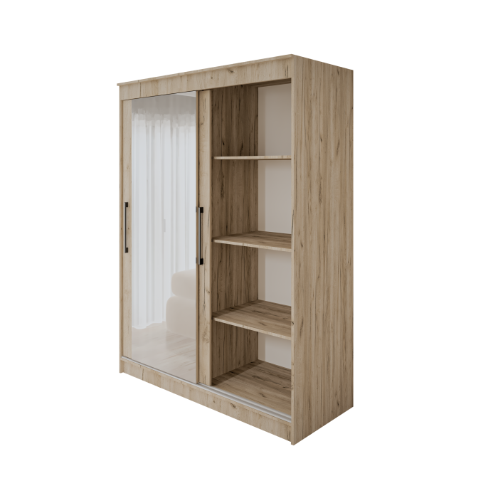 Dulap UC MP2, 150x60x200cm, Stejar K002