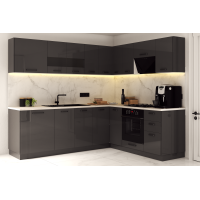 Bucatarie Daria colt V2, Antracit