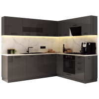 Bucatarie Daria colt V2, Antracit