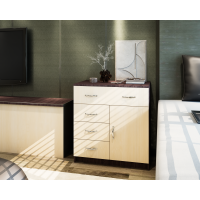 Comoda 1-3-1 RO, 80x40x86cm