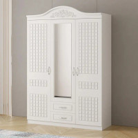 Dulap ZQE 012 MDF - 3U+2S, 150x211x52cm, alb