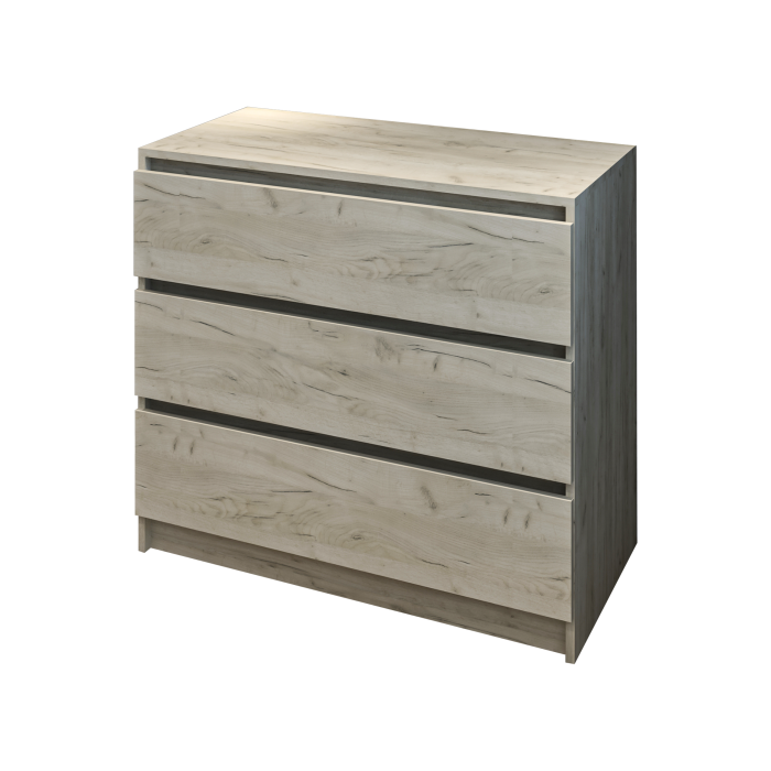 Comoda MP5 3S,90x44x80 cm