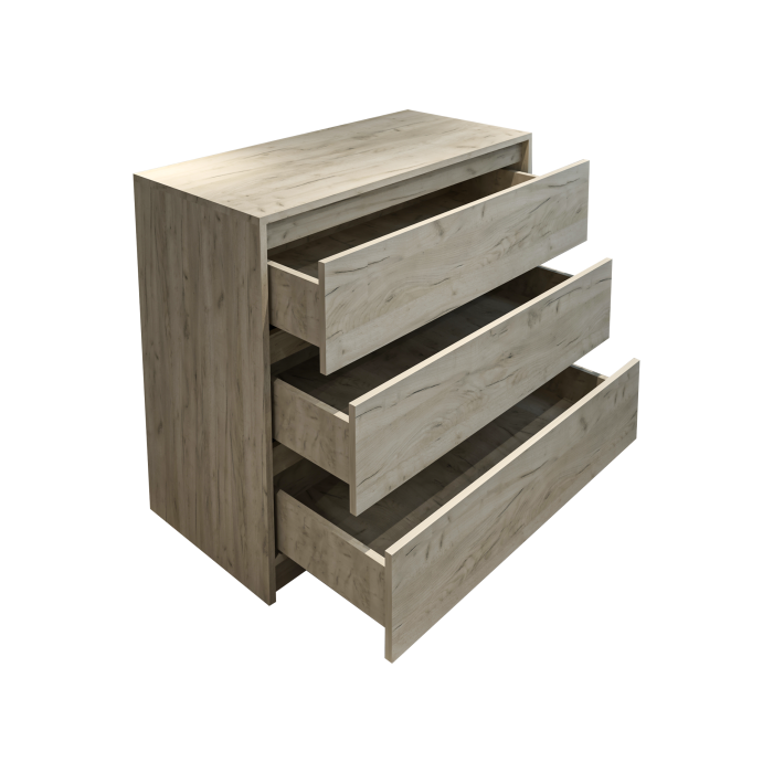 Comoda MP5 3S,90x44x80 cm