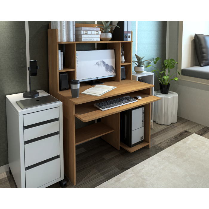 Birou PC SKM-6 ,100x60x144 cm