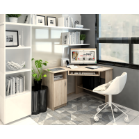 Birou pe Colt SU14, 90x120x75cm