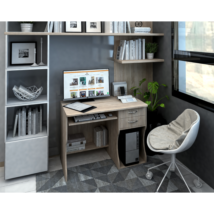 Birou PC SKM-7 UA, 100x55x77cm