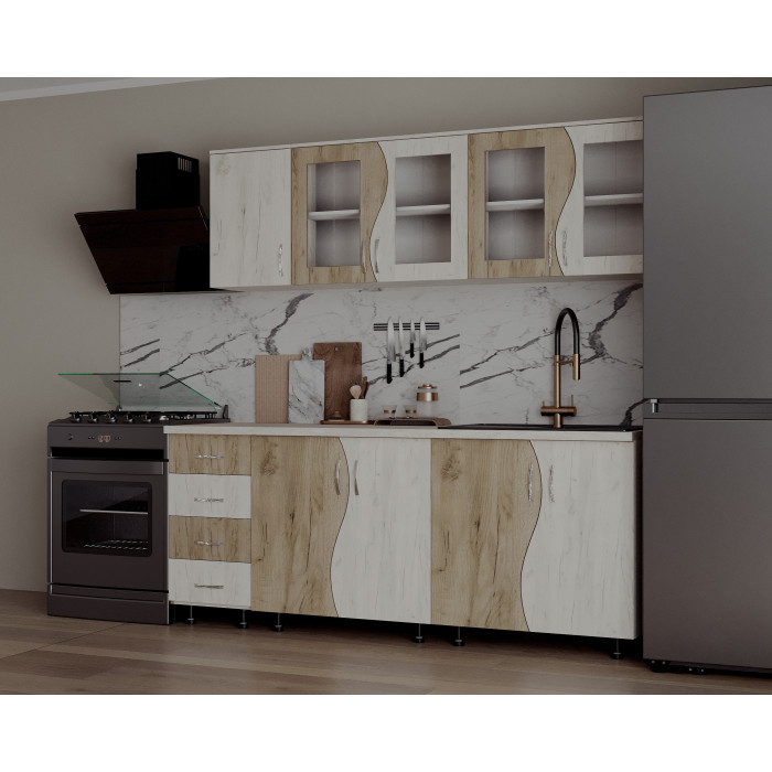 Bucatarie CIP S 2M, 200x60x200cm