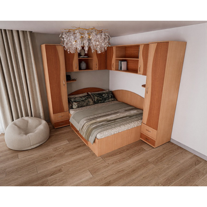 Set Dormitor Tineret Colt S,187x51/247x200cm