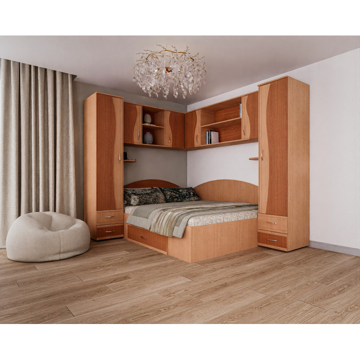 Set Dormitor Tineret Colt S,187x51/247x200cm