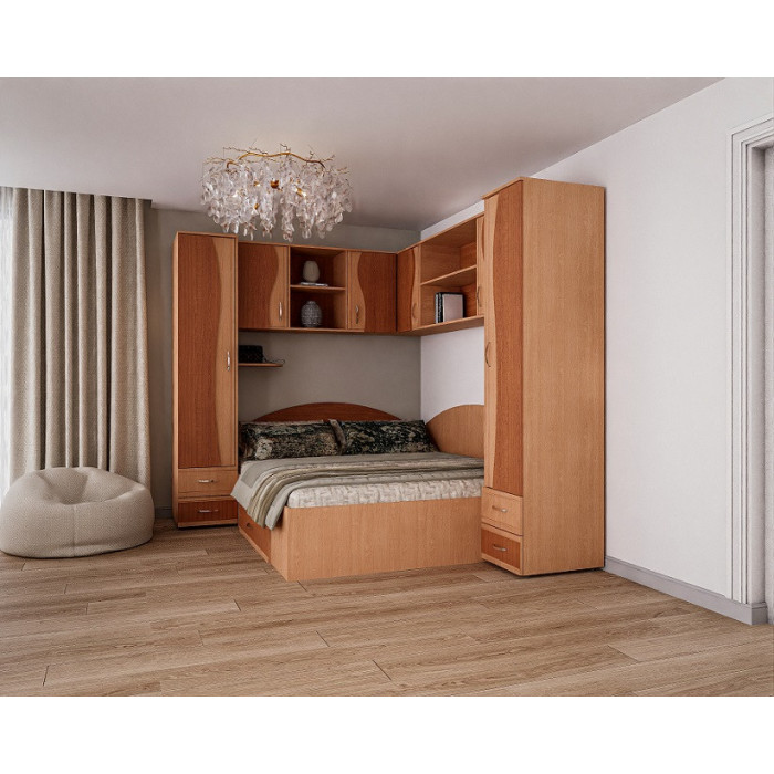 Set Dormitor Tineret Colt S,187x51/247x200cm