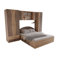 Set Dormitor Tineret cu D2, 262x51x200cm