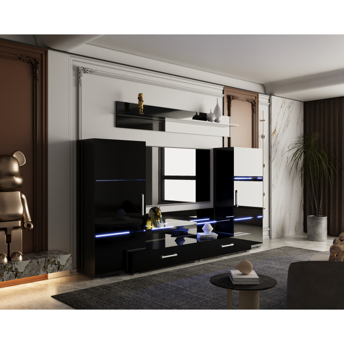 Living Domino MDF,280x45x140cm