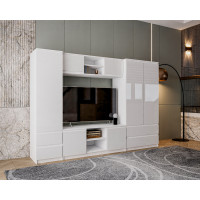 Living Chelsea, 270x51x190cm, alb acril