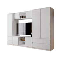Living Chelsea, 270x51x190cm, alb acril