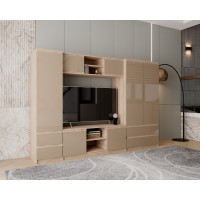 Living Chelsea, 270x51x190cm, Cappuccino