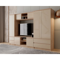 Living Chelsea, 270x51x190cm, Cappuccino