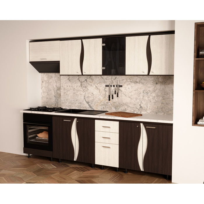 Bucatarie CIP3S - C2, 260x60x200cm