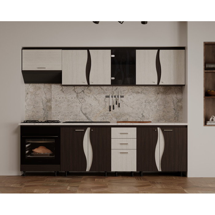Bucatarie CIP3S - C2, 260x60x200cm