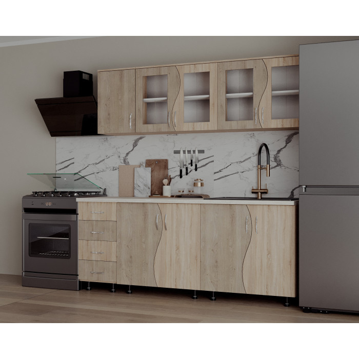 Bucatarie CIP S 2M, 200x60x200cm