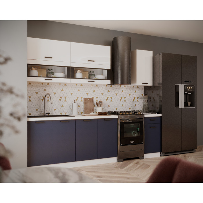 Bucatarie Tehno New MDF 2.0M, 200x60x200cm