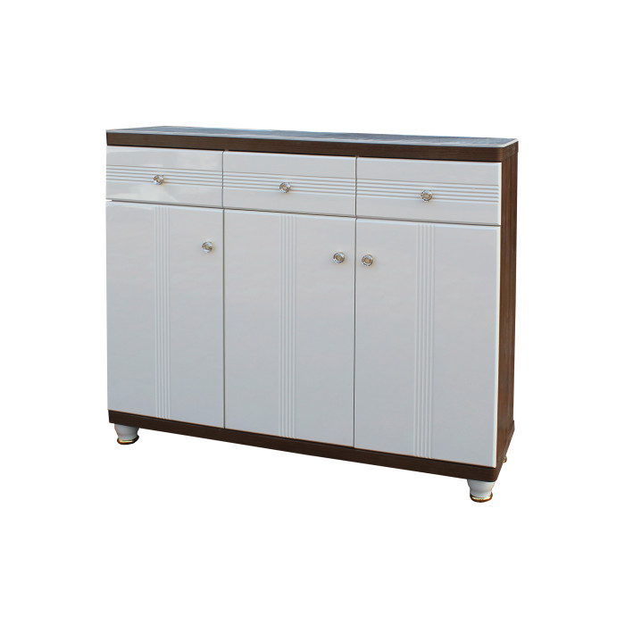 Pantofar MDF Vela, Crem deschis, 120x33x100 cm