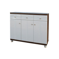 Pantofar MDF Vela, Crem deschis, 120x33x100 cm
