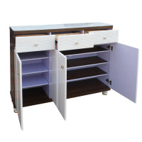 Pantofar MDF Vela, Crem deschis, 120x33x100 cm