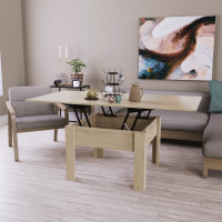 Masa Transformer Comfort Light,140x70x77 cm