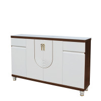 Pantofar MDF Linea, Crem deschis,160x33x99 cm