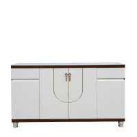 Pantofar MDF Linea, Crem deschis,160x33x99 cm