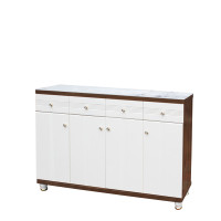 Pantofar MDF Vela, Crem deschis, 160x33x100 cm
