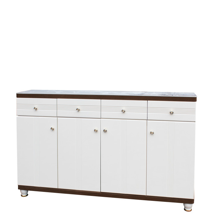 Pantofar MDF Vela, Crem deschis, 160x33x100 cm