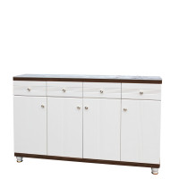 Pantofar MDF Vela, Crem deschis, 160x33x100 cm
