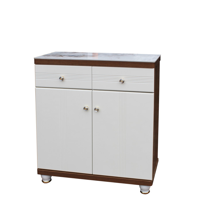 Pantofar MDF Vela, Crem deschis, 80x33x100 cm