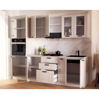 Bucatarie ATHENA 2.66 MDF, 266x223x60cm