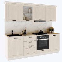 Bucatarie ATHENA 2.44 MDF, 244x223x60cm