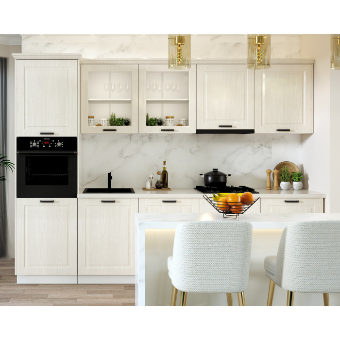 Bucatarie ATHENA 3.03 MDF, 303x223x60cm
