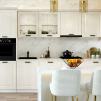 Bucatarie ATHENA 3.03 MDF, 303x223x60cm