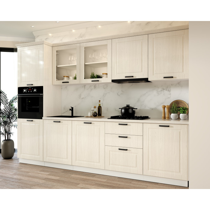 Bucatarie ATHENA 3.03 MDF, 303x223x60cm