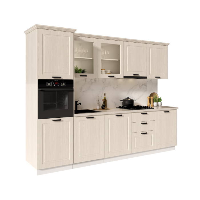 Bucatarie ATHENA 3.03 MDF, 303x223x60cm