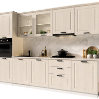 Bucatarie ATHENA 3.03 MDF, 303x223x60cm