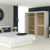 Set Dormitor Luca, Stejar K001