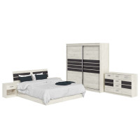Set Dormitor Luca, Stejar K001
