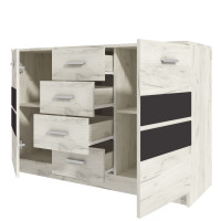 Set Dormitor Luca, Stejar K001
